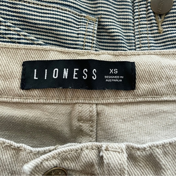 LIONESS -- Miami Vice Pant Cargo in Beige - Picture 4 of 4